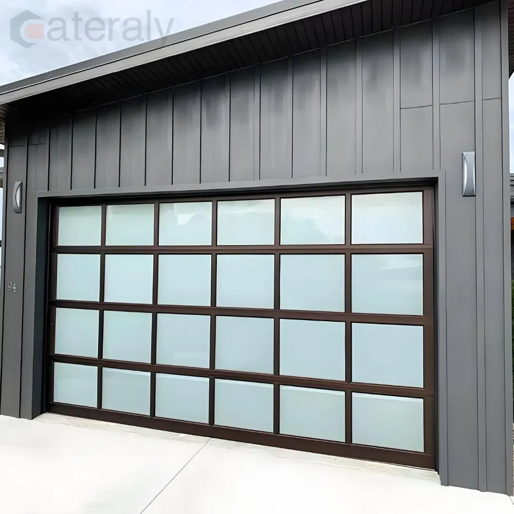 حساس ميل باب garage بتصميم عصري وميزات أمان كهربائية
