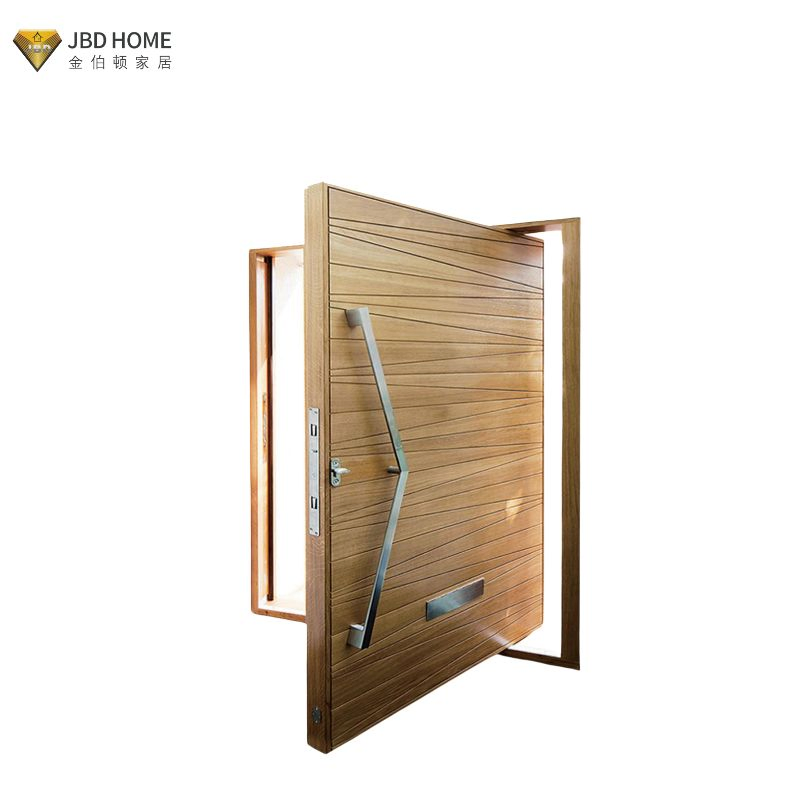 باب دخول خشبي معاصر بتصميم مخصص مقاوم للماء