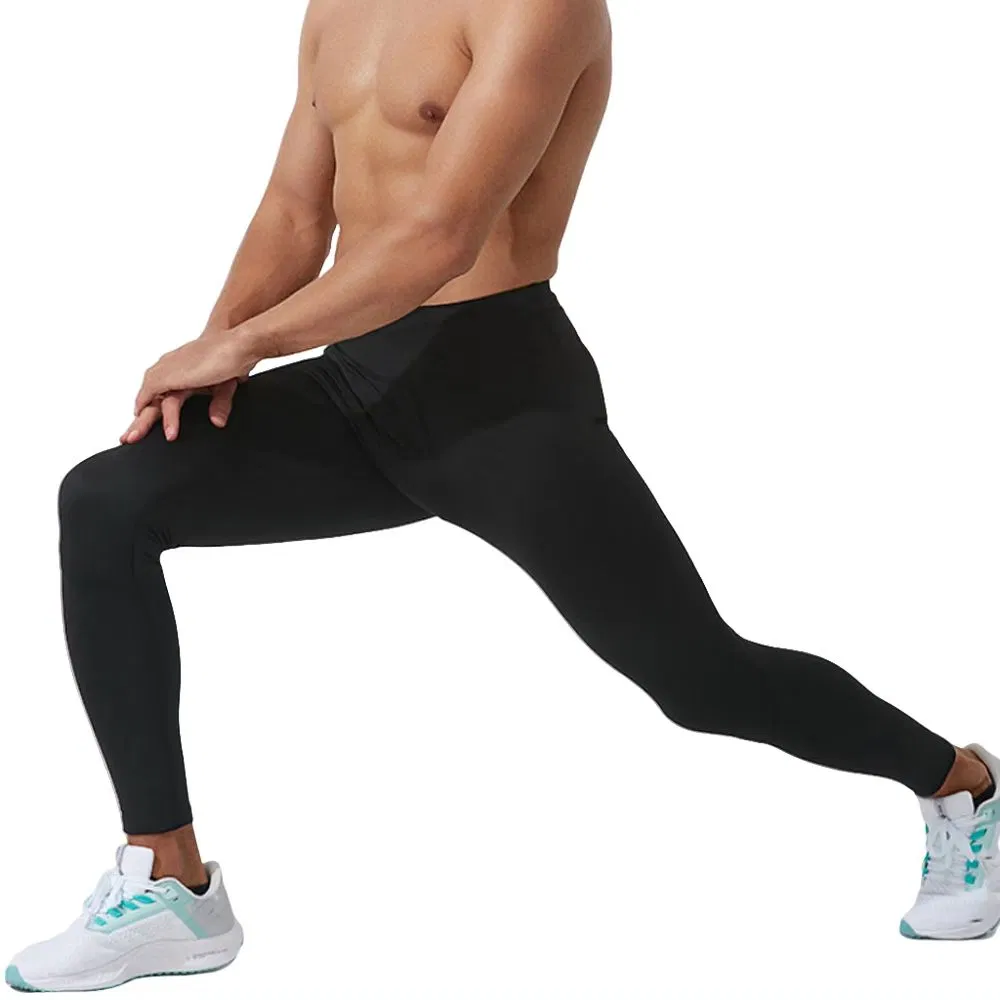 Men Tight Leggings Casual Jogger Trousers Men Fashion Gym Running Sweatpants