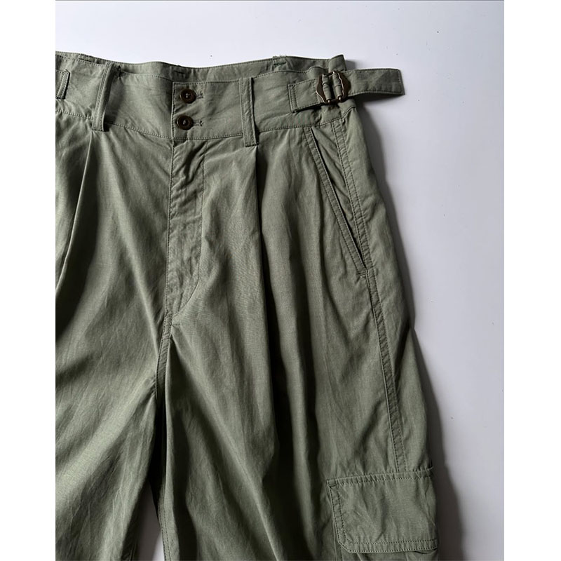Custom Made High Waist Heavyweight Quick Dry Casual Straight Cargo Pants for Men Polyester/Cotton