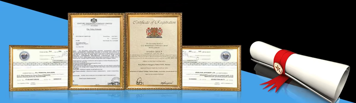 Quality Certificates