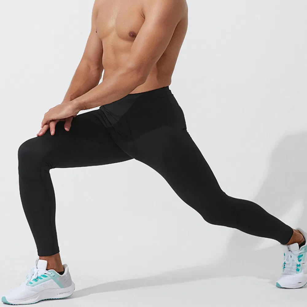 Men Tight Leggings Casual Jogger Trousers Men Fashion Gym Running Sweatpants