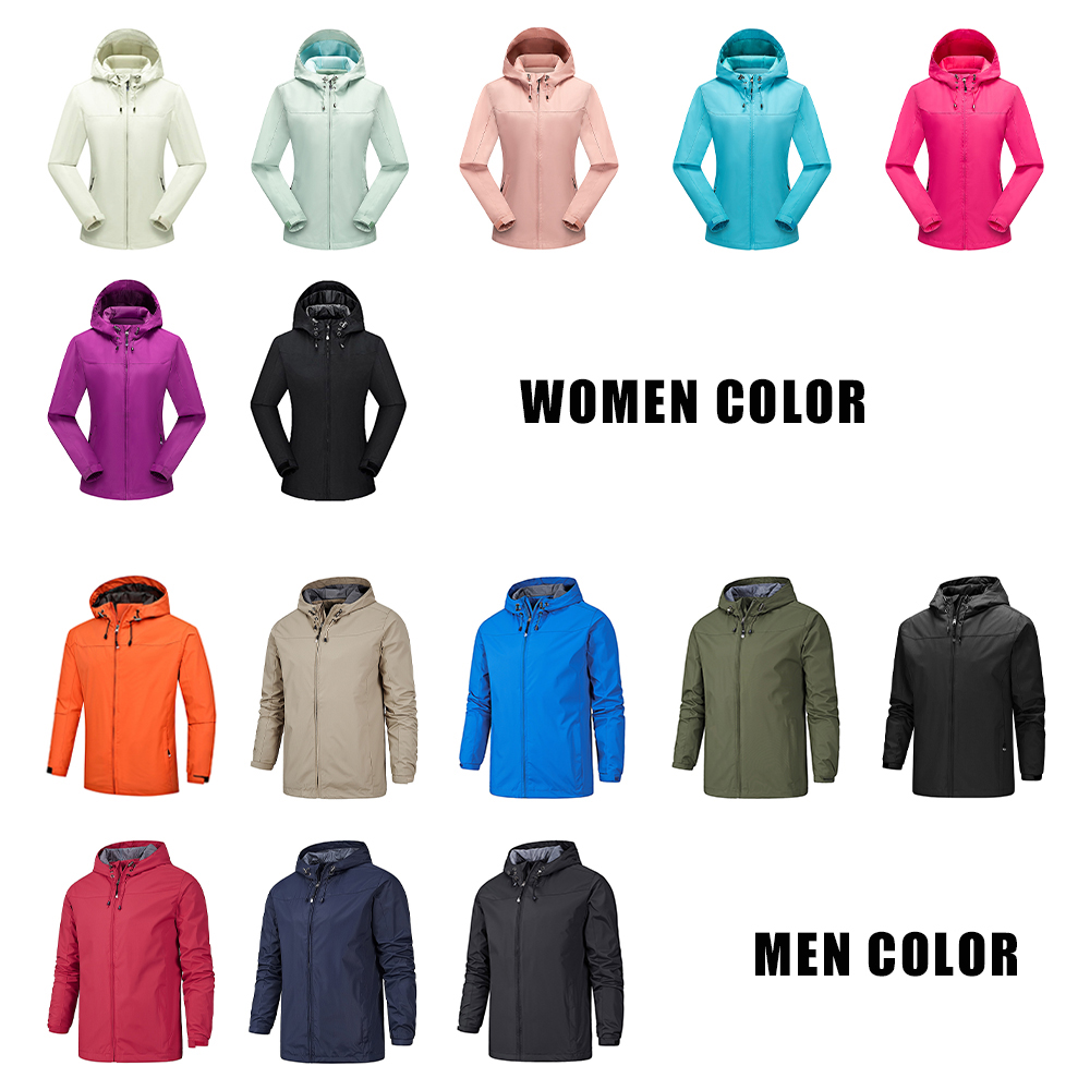 Outdoor Windbreaker Jackets Custom Hiking Waterproof Softshell Jacket Man Wind Breaker Jacket Water Proof Chaqueta Impermeable
