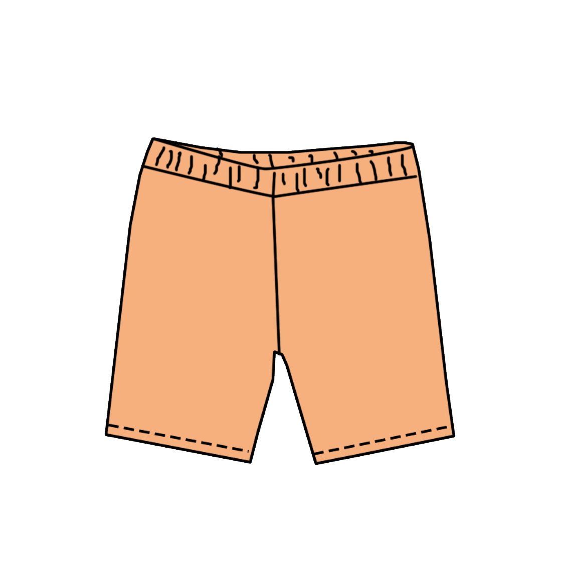 Boutique Kids Solid Color Biker Shorts Wholesale Children's Summer Biker Shorts Kids Girls Stretch Cotton Shorts