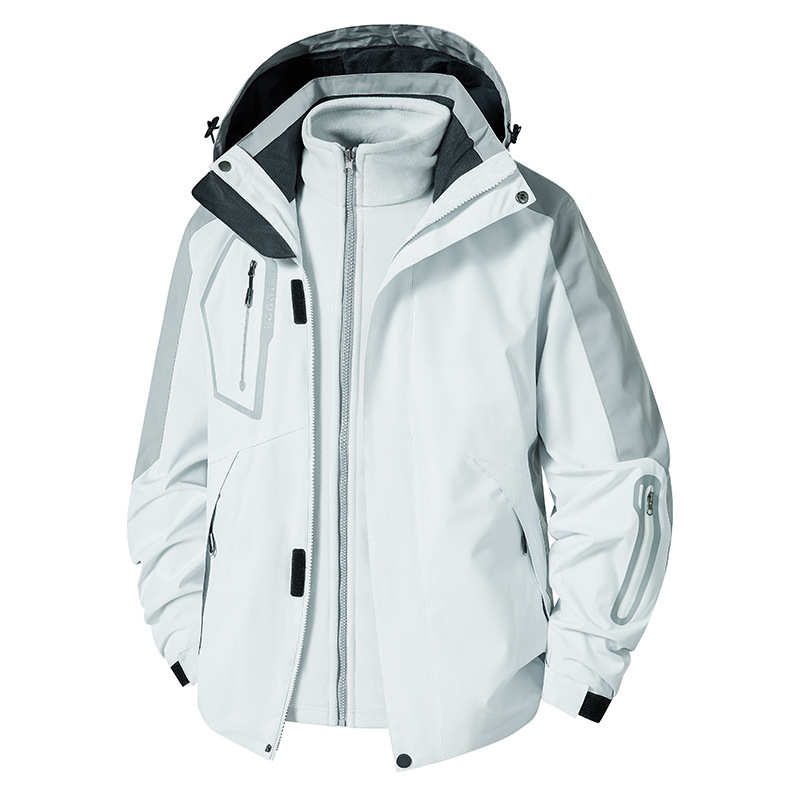 Customized logo Winter Outdoor Waterproof Fishing Jacket Men's Warm Casual Windbreaker Coat with Hood Men's Jacket