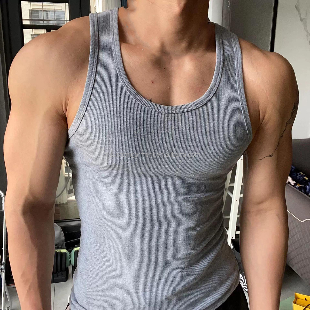 Rib Tank Top Detail 6