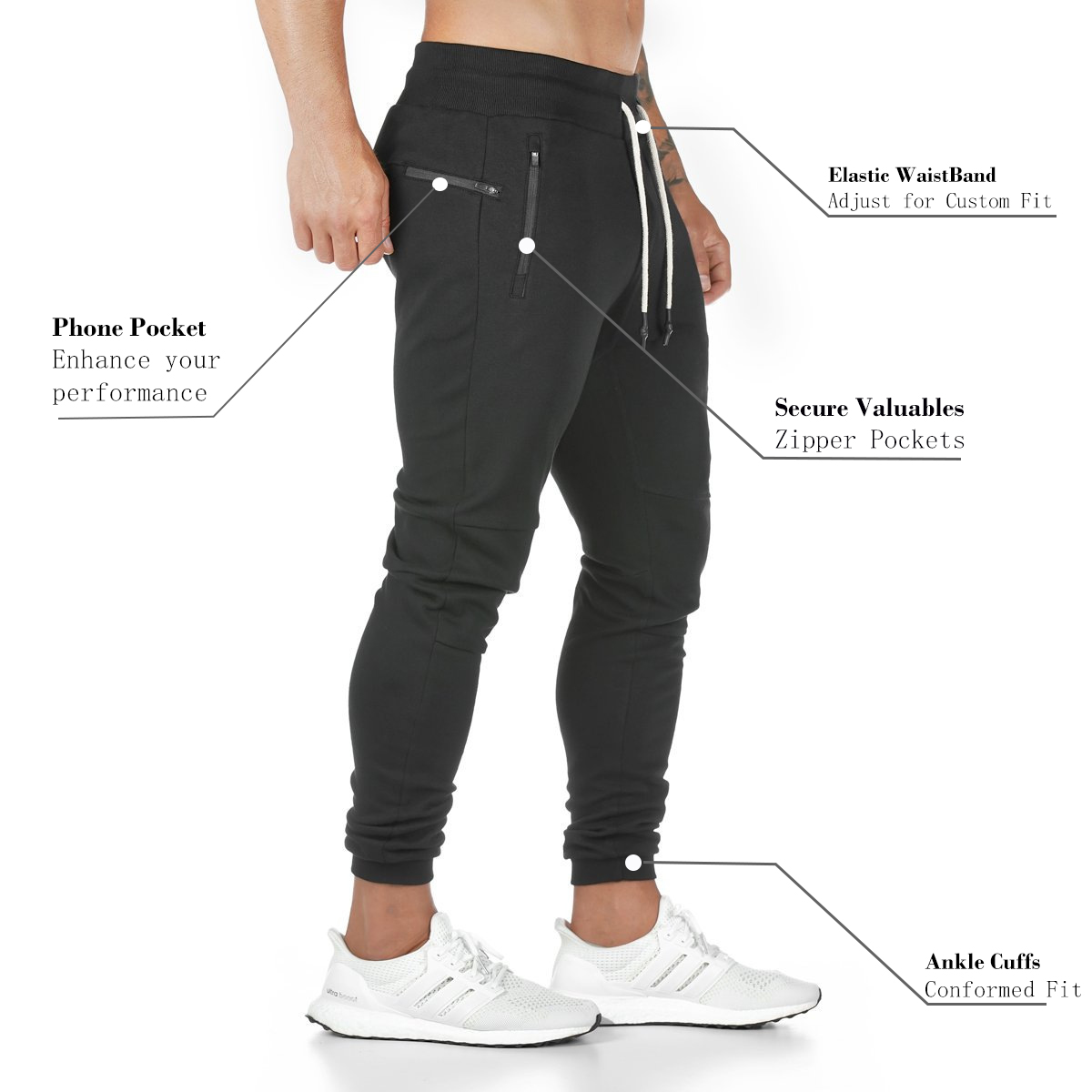 Training trousers detailed view 2