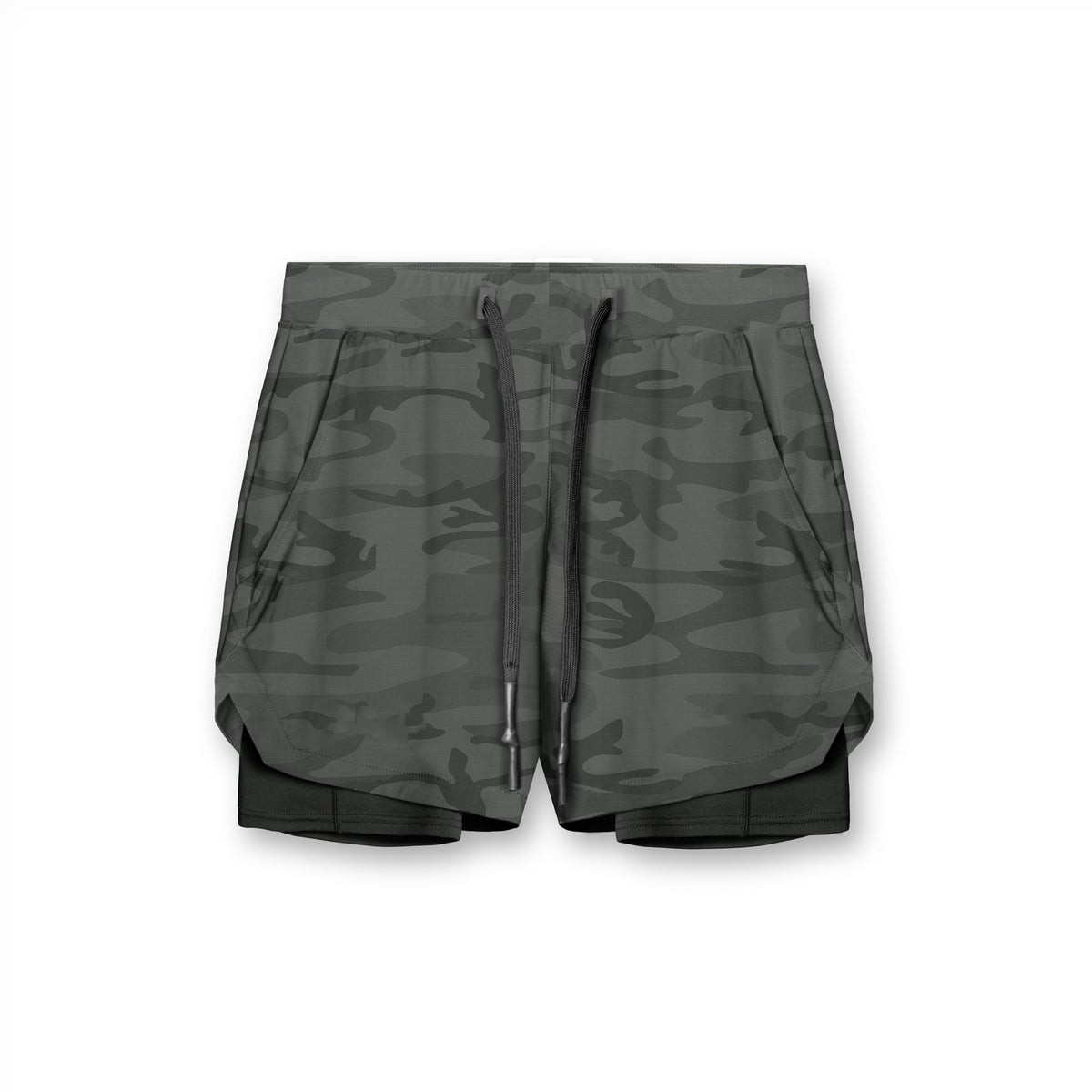 Men's Summer Gym Shorts Quick Dry Liner Custom Logo Sublimation Print Wholesale Polyester Cycling Running Shorts Biker Friendly