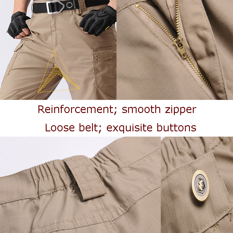 Wholesale Camo Tactical Pants Custom Camouflage Mens Tactical Cargo Pants