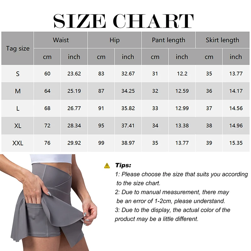 OEM and ODM Size Chart