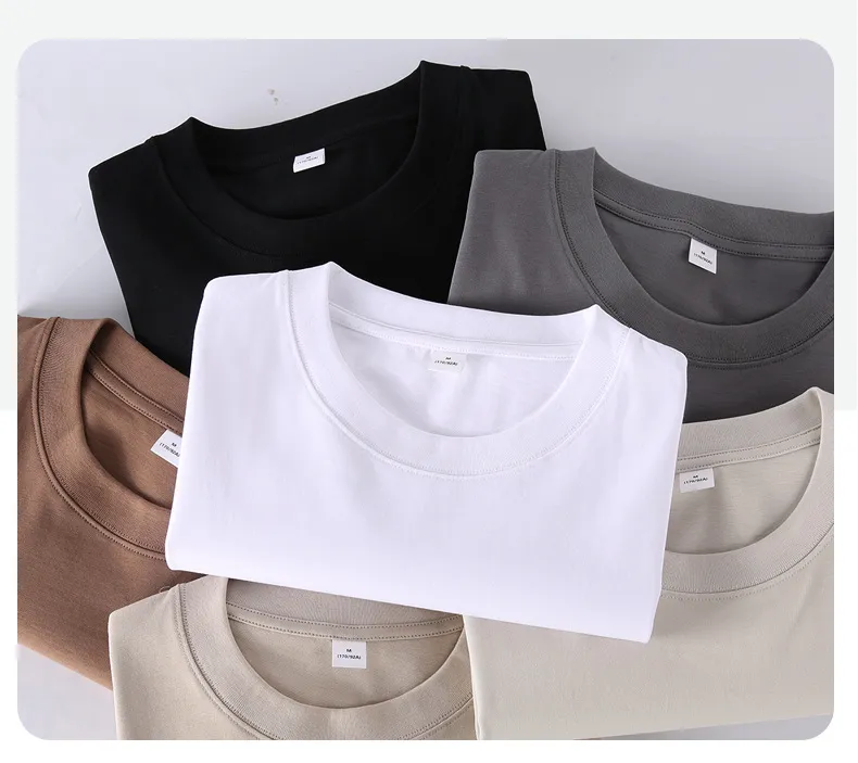 Wholesale Side Pockets High Waist Drawstring Mens Baggy Straight Leg Cotton Jogger Pants Sweatpants
