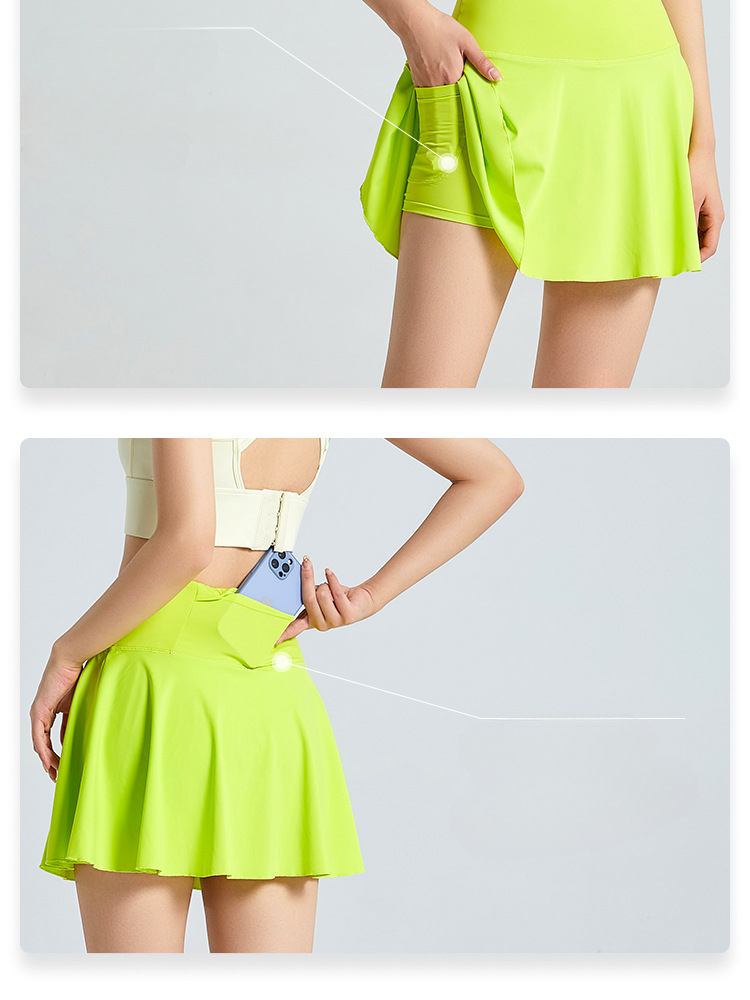 Athletic Golf Skorts Detail
