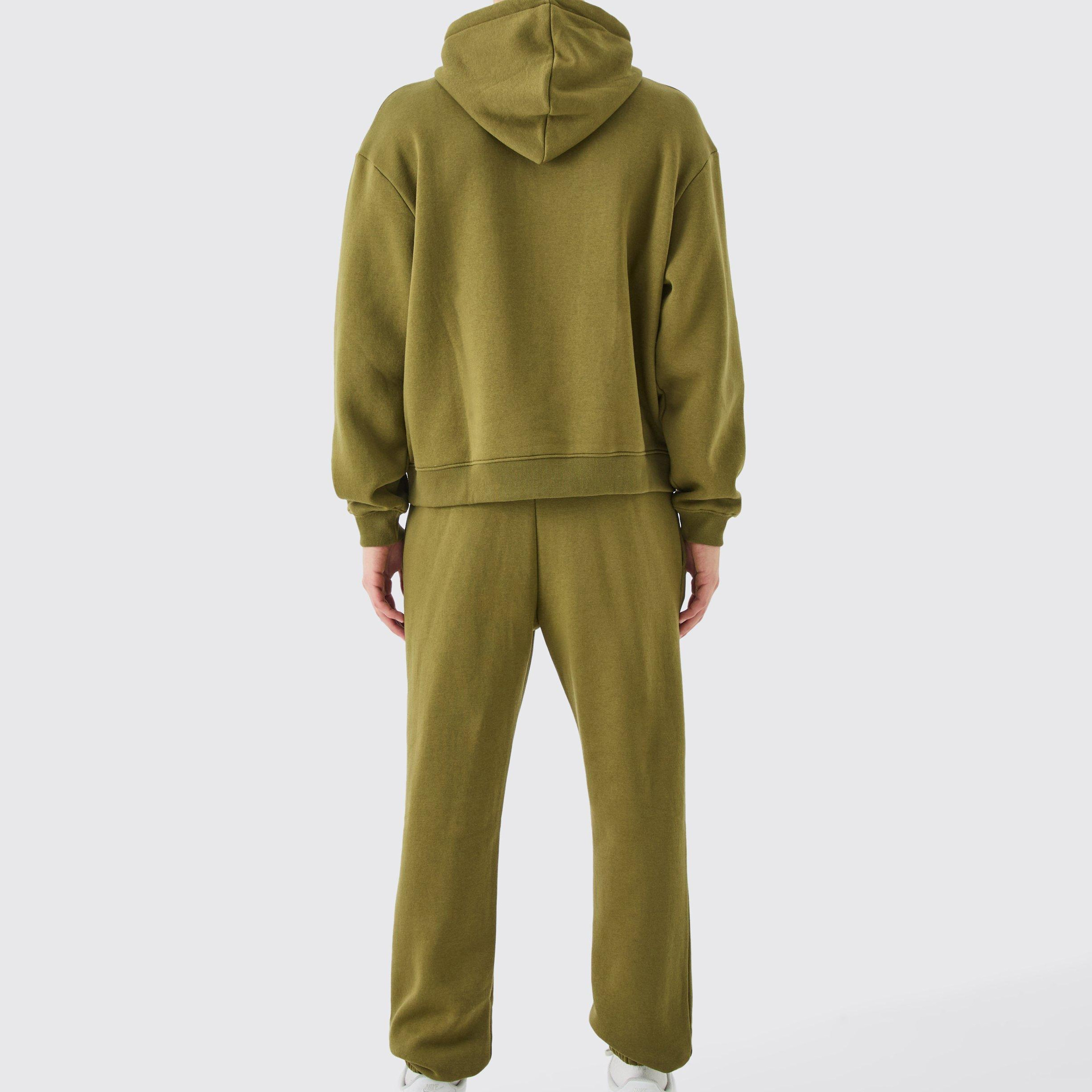 New Stylish Winter Hooded Solid Breathable Customized Tracksuits for Men