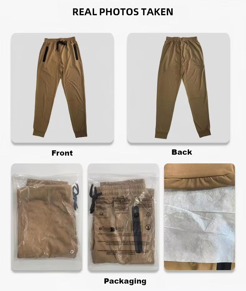 Men's Solid Pattern Jogger Sport Pants Casual Gym Workout Sweatpants With Drawstring Closure And Pockets