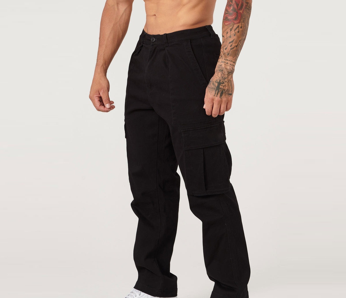 Multi-Color Men's Casual Cargo Pants Wholesale Mid Waist Midweight Breathable Quick Dry Cargo Pants Durable Large Pocket Casual