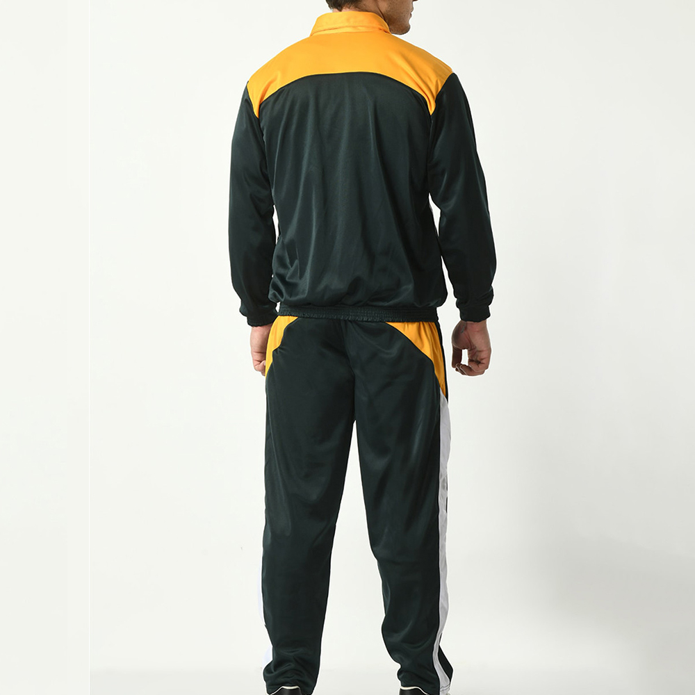 Men's Winter Casual Breathable Lightweight Fleece Polyester Tracksuit High Quality Comfortable Zipper Stylish Eco-Friendly