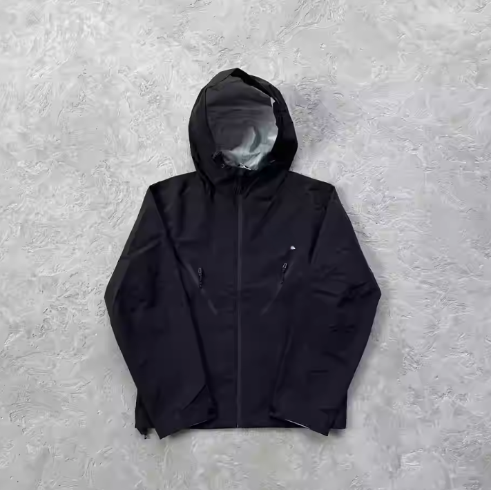 Mertra Water Reactive Outdoor Waterproof Jacket Man Soft Shell Windbreaker Canvas Stand Hooded Streetwear Color Change Silicone