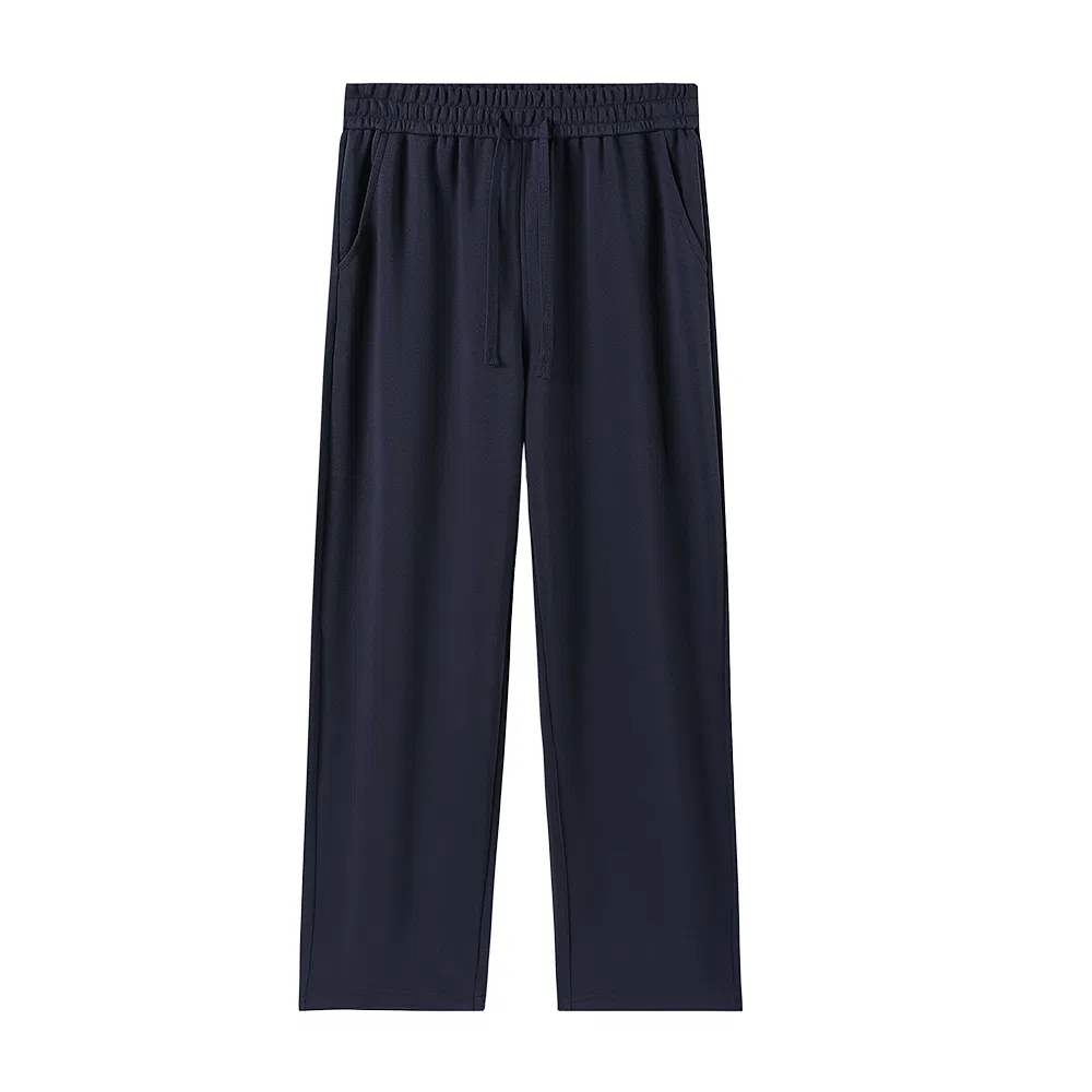 Custom Heavyweight Cotton Sweatpants Straight Leg Loose Fit Unisex Winter Thick Joggers