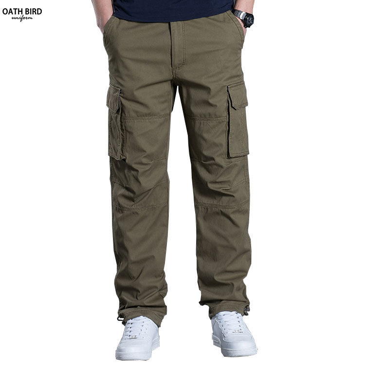 Wholesale Multi-pocket Uniform Tactic Work Pants Street Wear Trousers Sweatpants Casual Fashion Cargo Pants for Men Manufacturer
