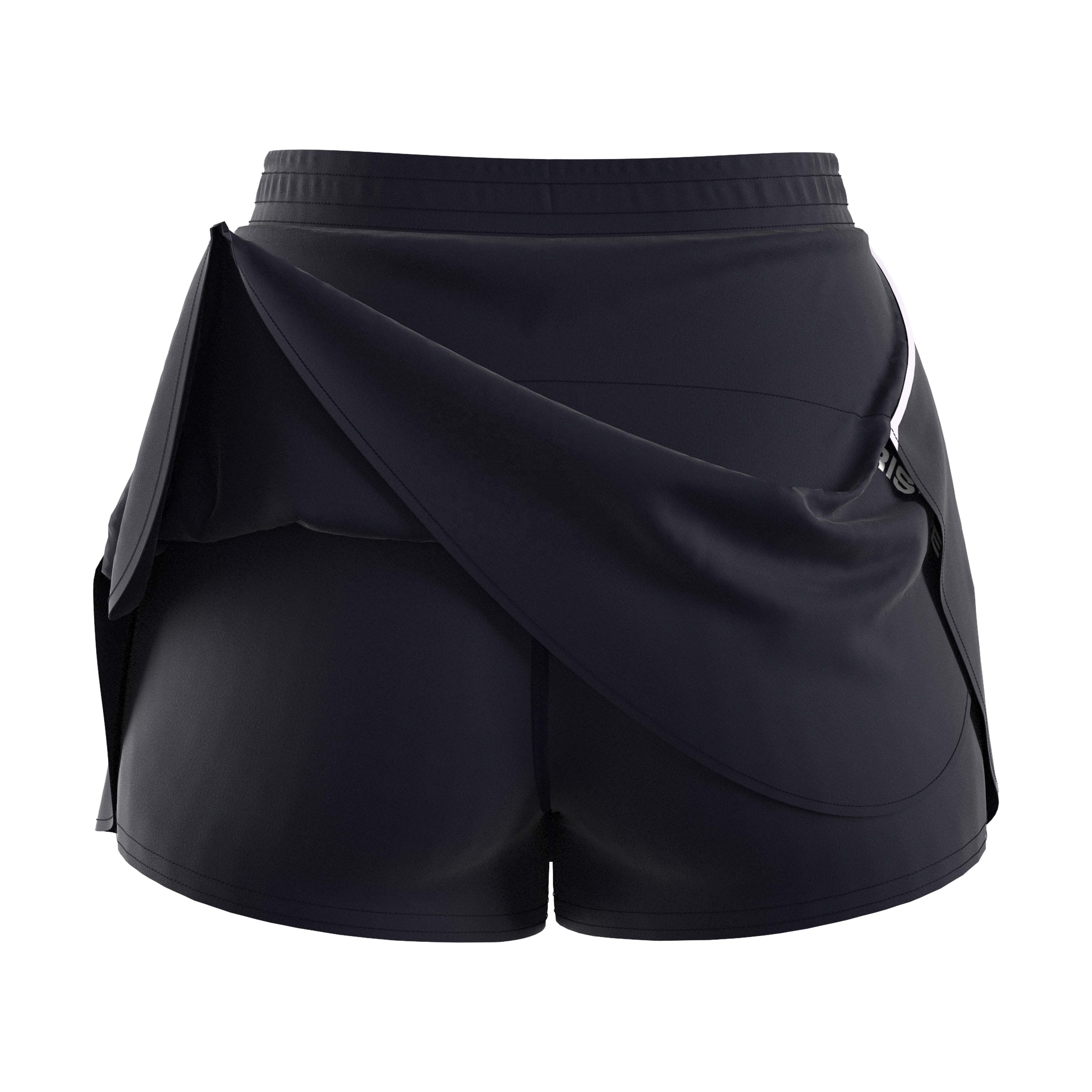 Women Badminton Skirt 2 in 1 Tennis Skirts Ruffle Hem Anti-Exposure Design Sublimation Printing for Sports