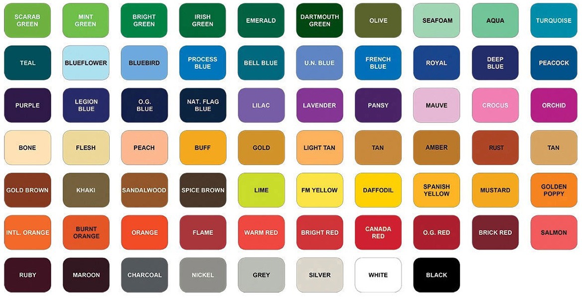 Colour Chart