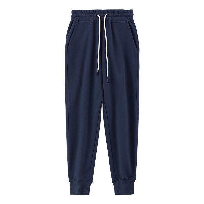 Hot-sale Men's Joggers French Terry Blank Sweatpants for Men OEM Custom Logo Design
