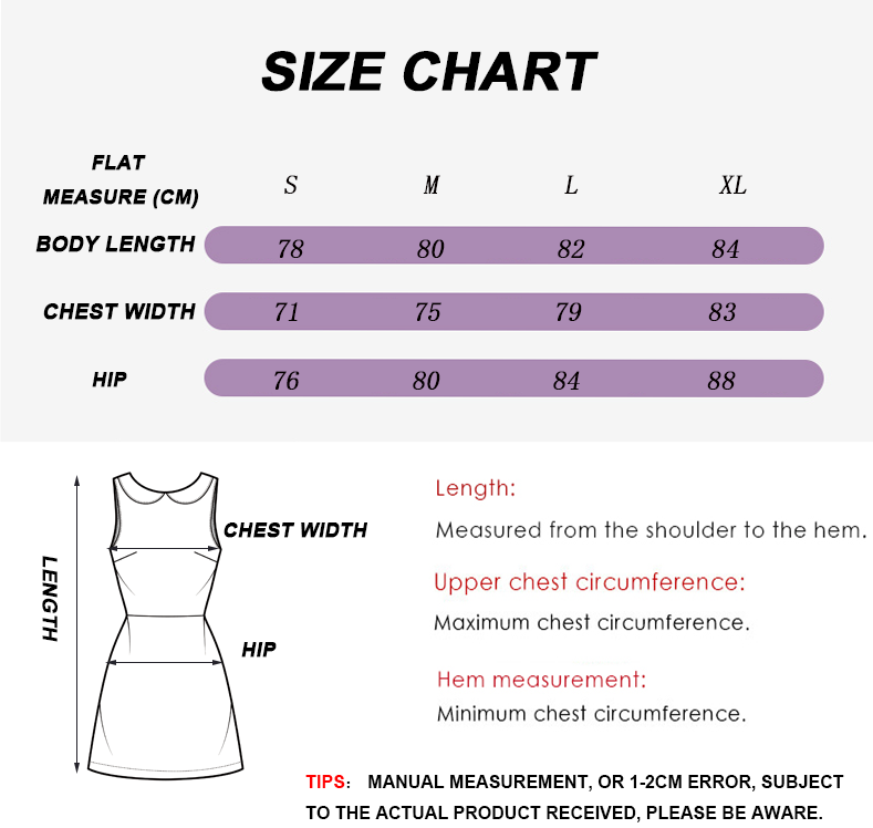 Size Guide Chart