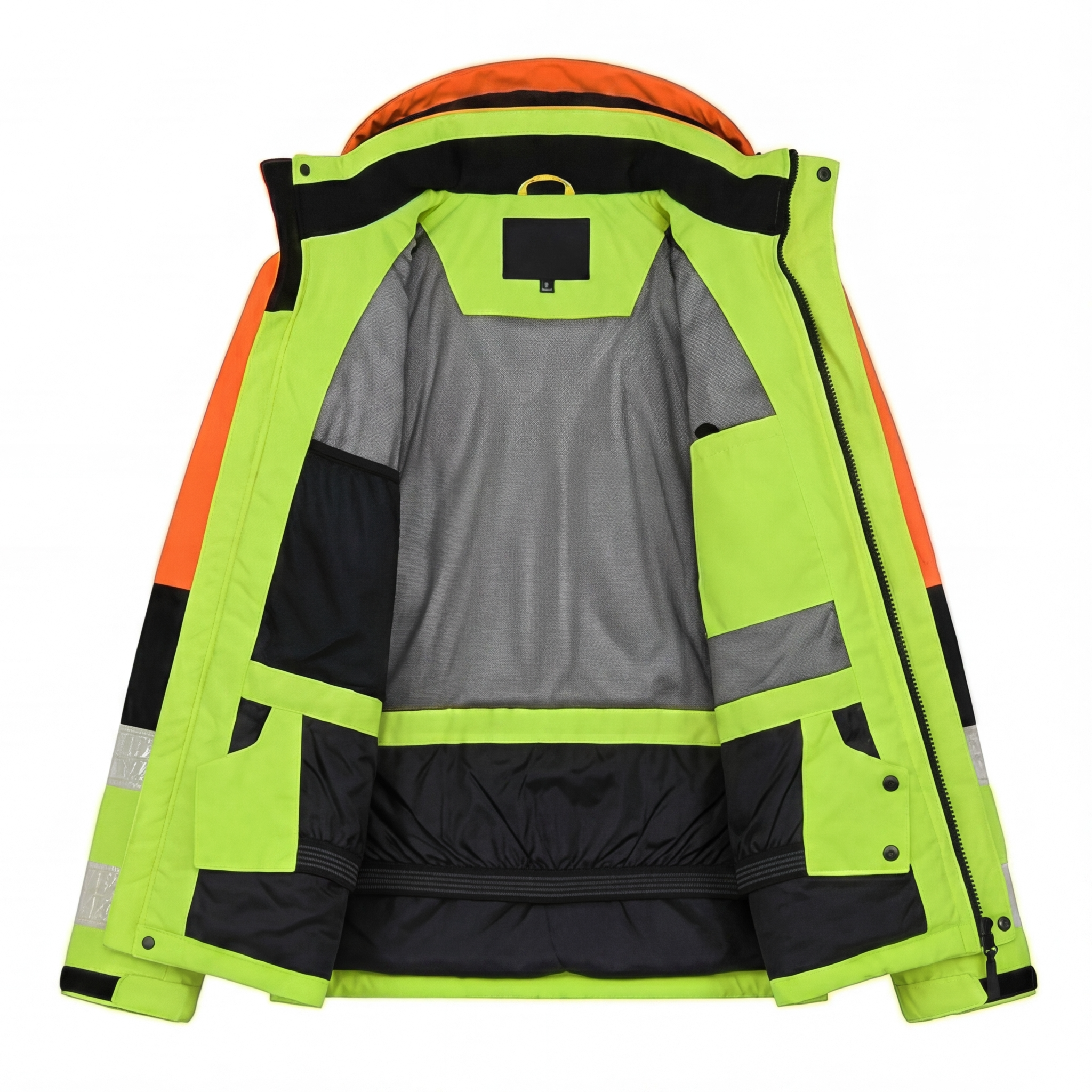 Reflective jacket details 2