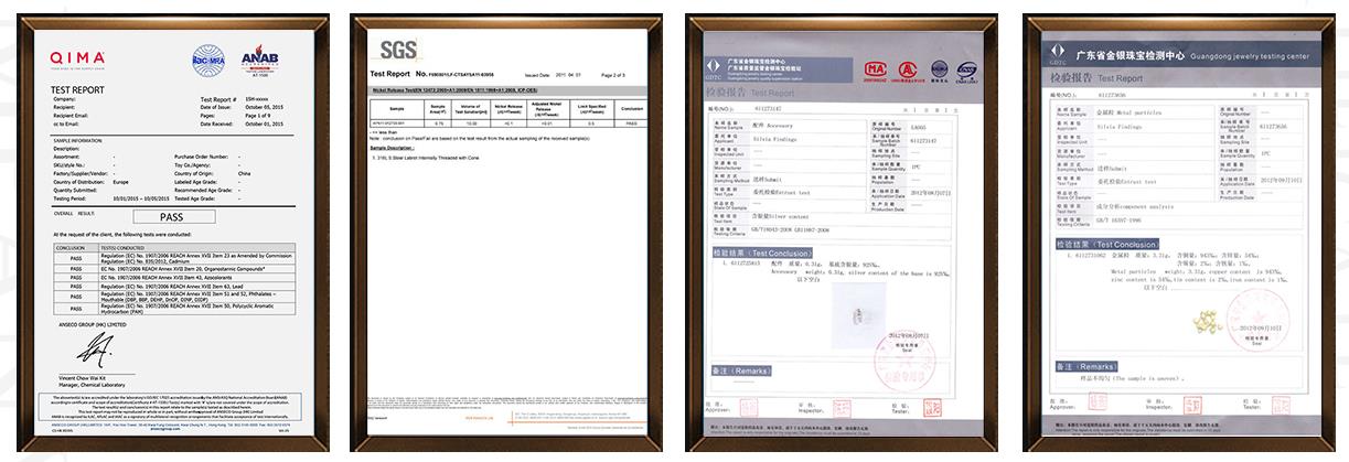 Quality Certifications
