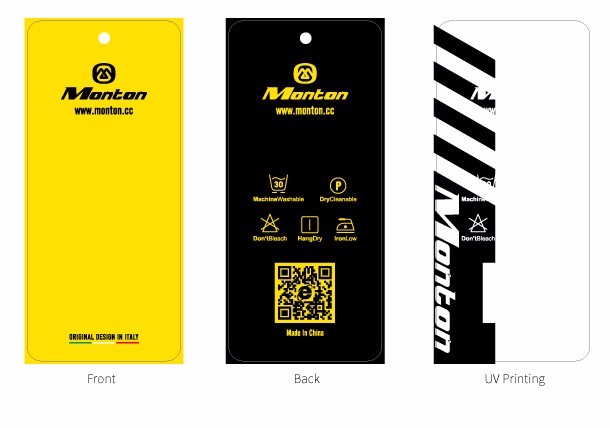 Custom Designed Hangtag