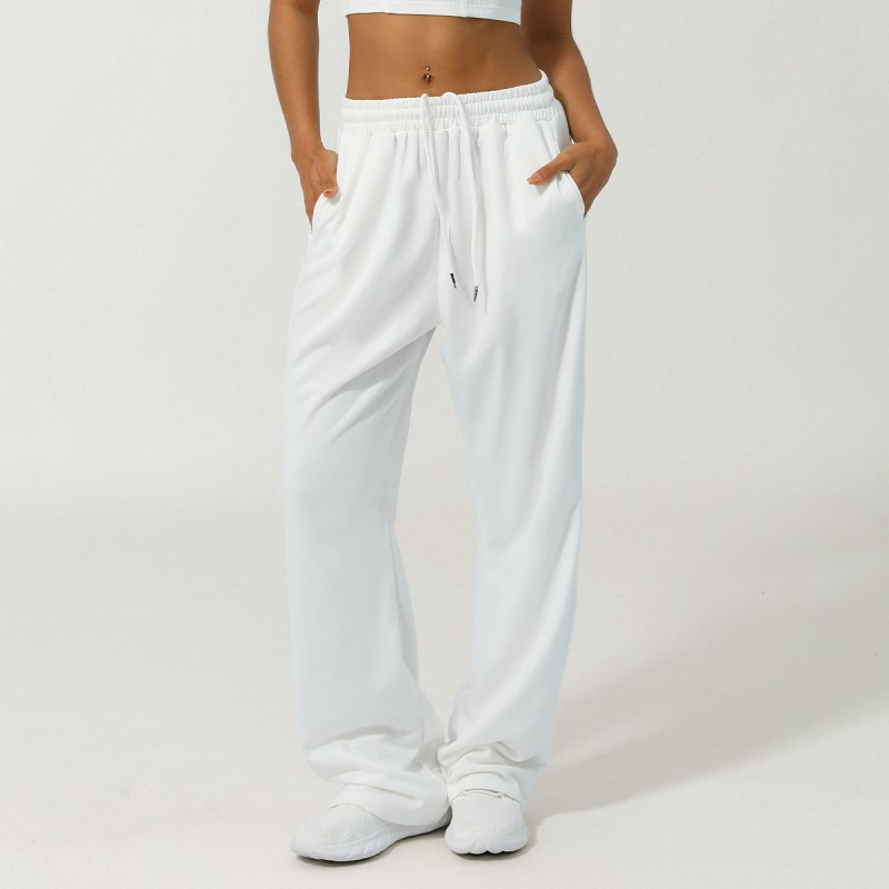 Tapered Casual Sweatpants with Elastic Cuffs for Workout, Lounge &amp; Streetwear