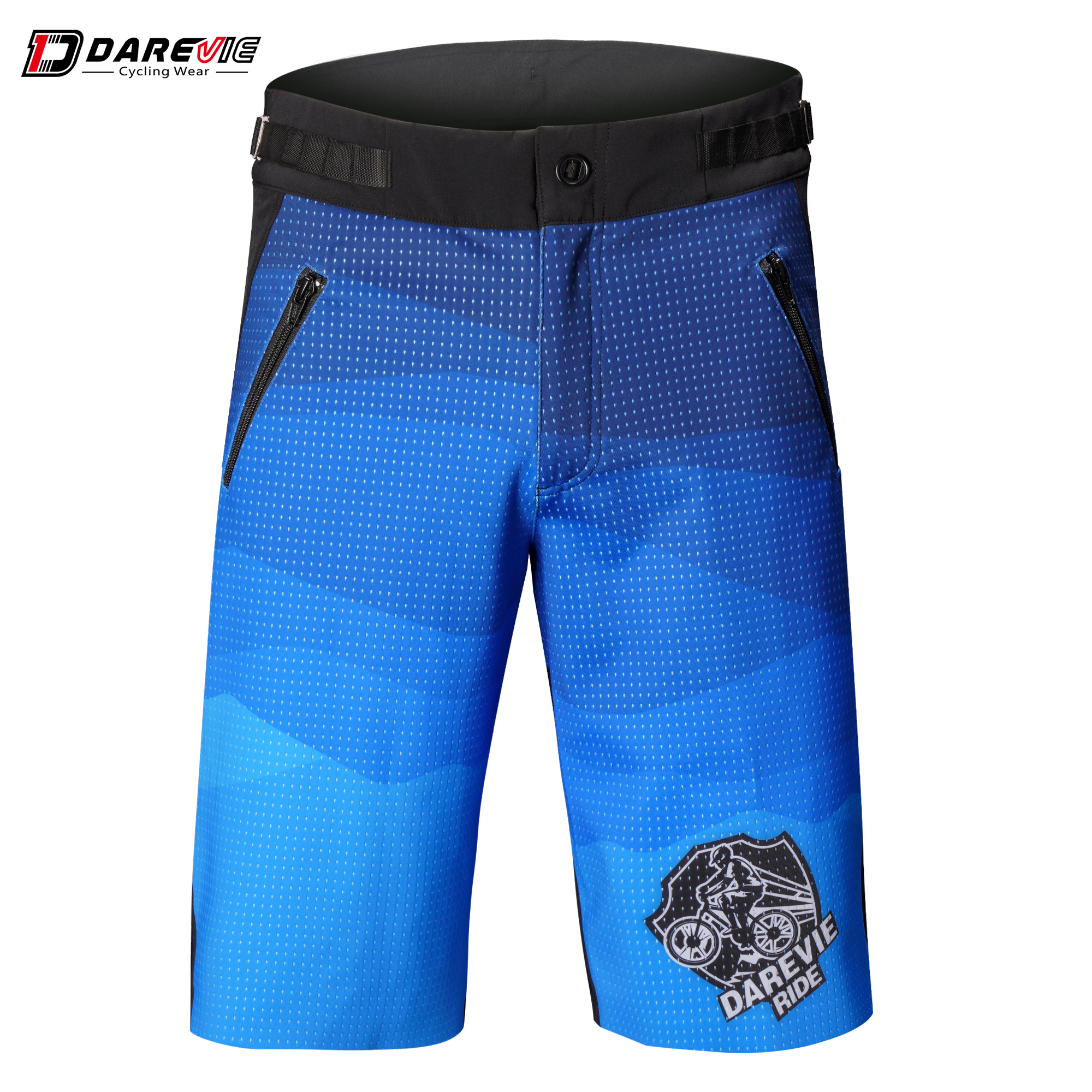 No Liner Off Road Buggy Zipper Pocket Gravel Biker Pants MTB Shorts Mountain Bike Enduro Cycling Customize Polyester for Men