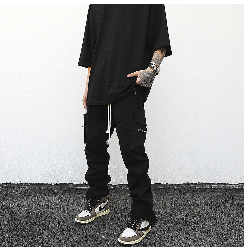 OEM Latest Trousers for Men Men Street Wear Stock Drop Shipping Tactical Pants Men Cargo