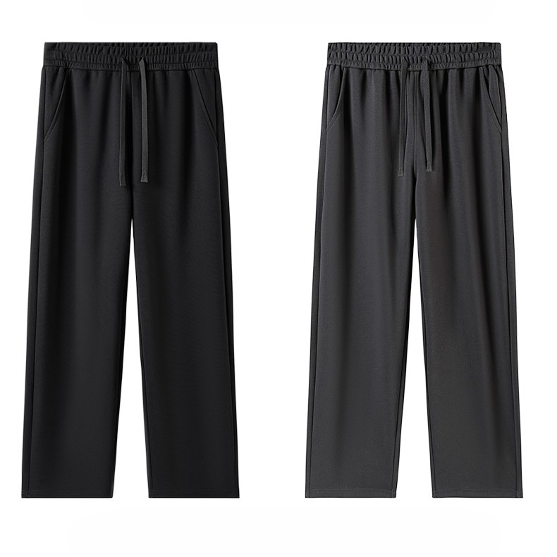 Custom Heavyweight Cotton Sweatpants Straight Leg Loose Fit Unisex Winter Thick Joggers