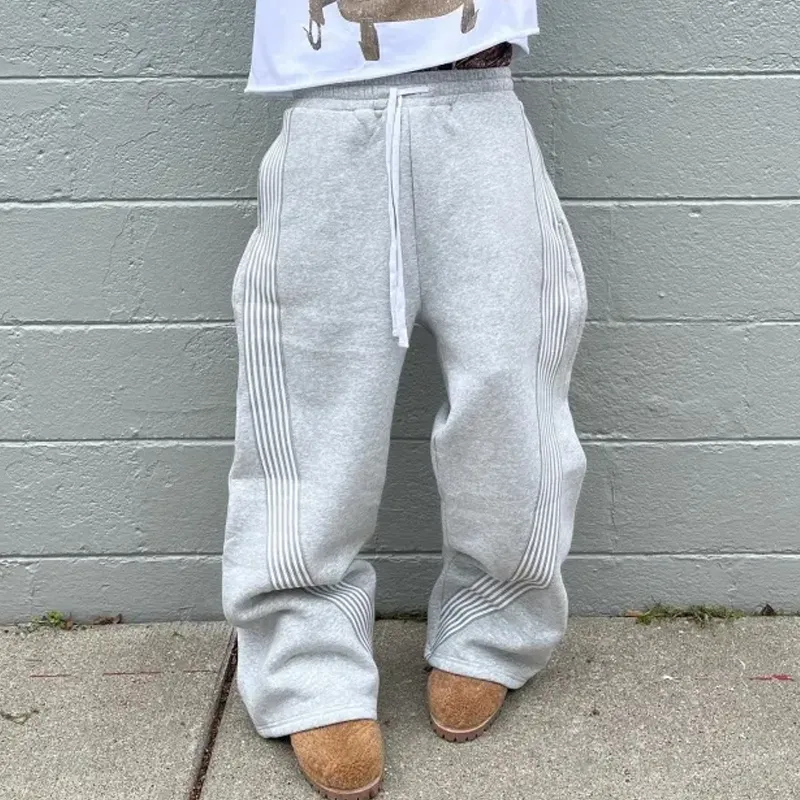 Oversized Fleece Pants for Men