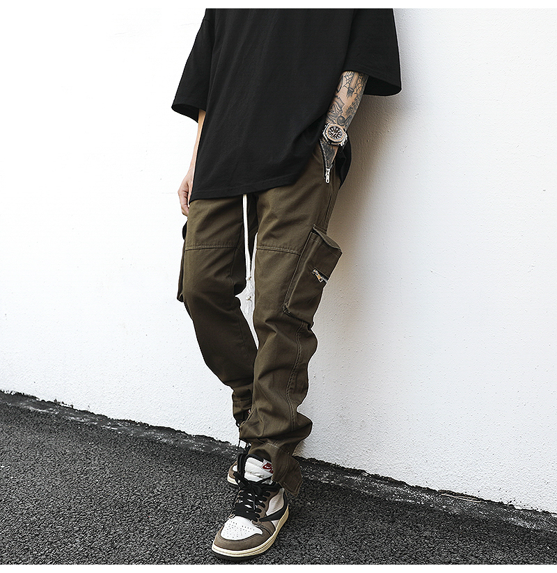 OEM Latest Trousers for Men Men Street Wear Stock Drop Shipping Tactical Pants Men Cargo