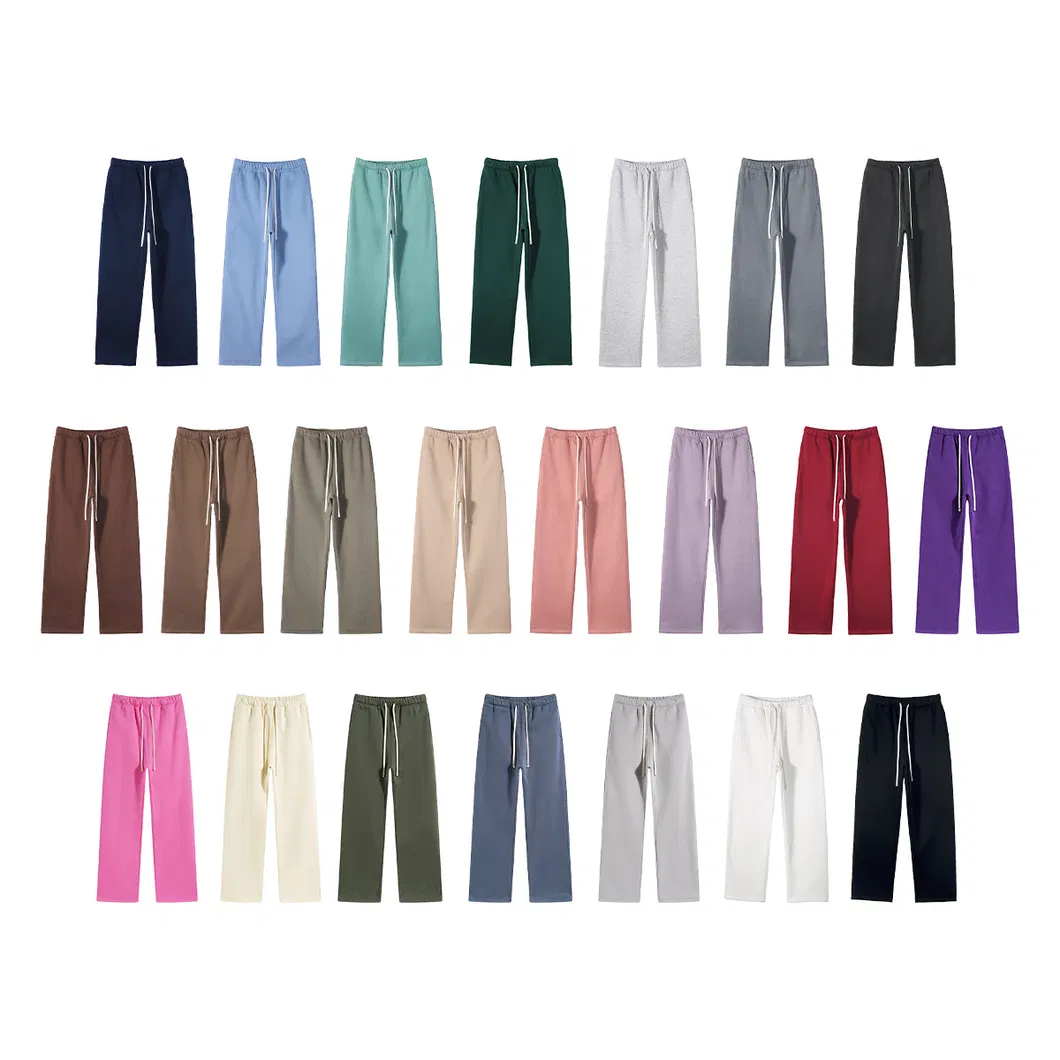 Customize Blank Men's Straight Sweatpants High Quality Men's Pants Sport Jogging Pants