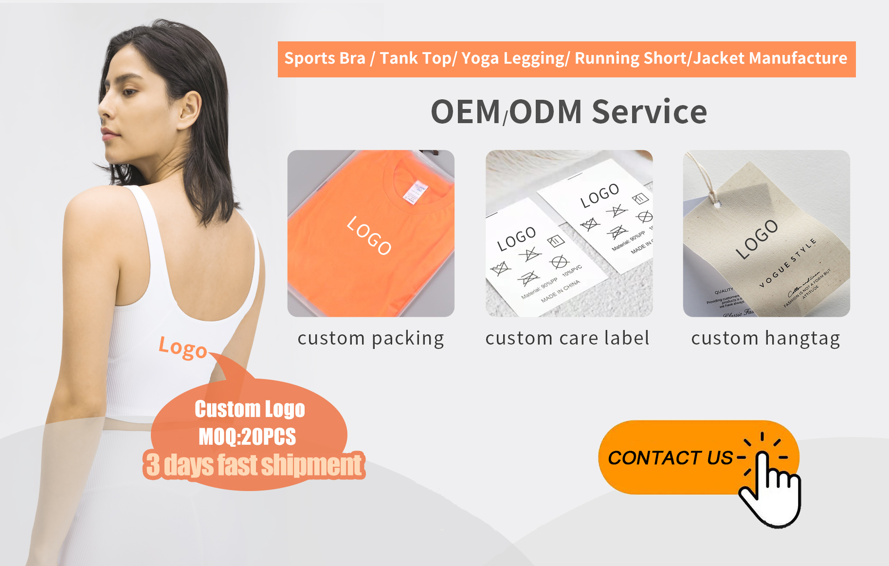 Custom Tennis Dress & Gym Wear Banner