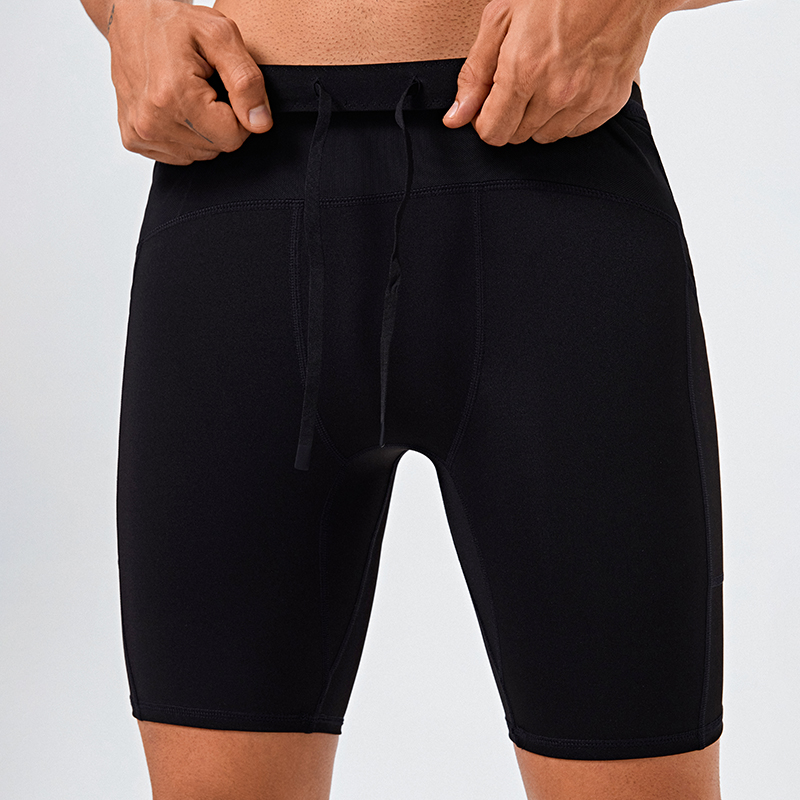 Quick Dry Workout Running Shorts Compression Athletic Sport Shorts Tight Biker Shorts for Men