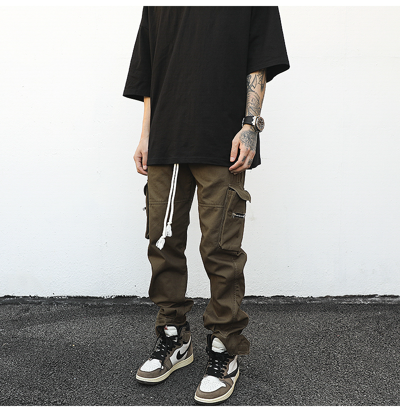 OEM Latest Trousers for Men Men Street Wear Stock Drop Shipping Tactical Pants Men Cargo
