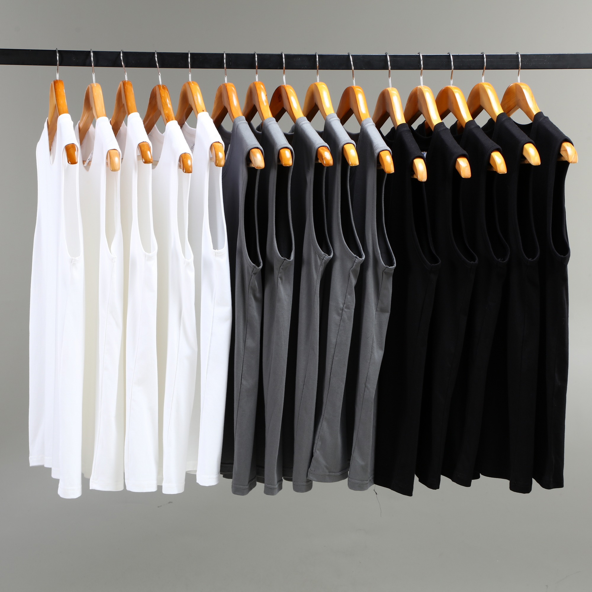 Mens Gym Vest Top 100% Cotton Street Wear Summer Bodybuilding Muscle Sleeveless Gym Design Men's T-Shirts tank Top Men