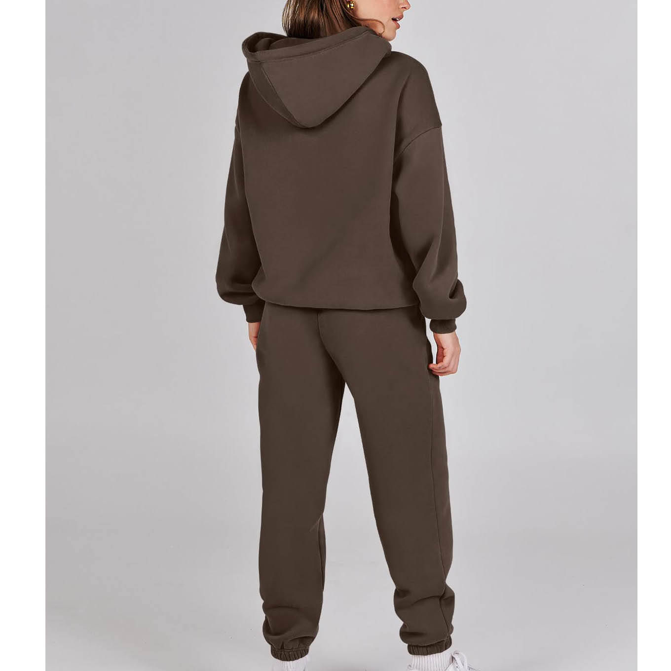 Customizable Casual Men's Track Suit 2-Piece Set Breathable Windproof Quick-Dry Polyester/Cotton Fleece Oversized Fit Custom