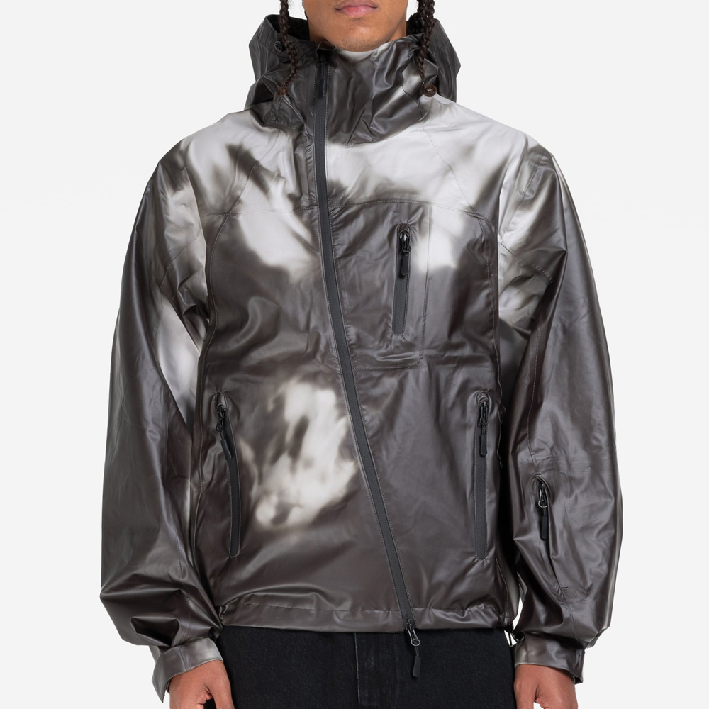 RICHEE Custom Unisex Soft Shell Waterproof Windproof Breathable Jacket Zipper Closure Heat Reactive Thermochromic Color Change