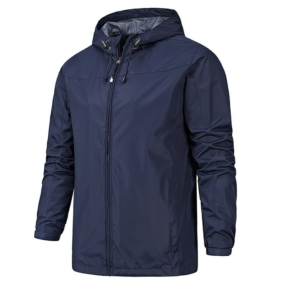 Outdoor Windbreaker Jackets Custom Hiking Waterproof Softshell Jacket Man Wind Breaker Jacket Water Proof Chaqueta Impermeable