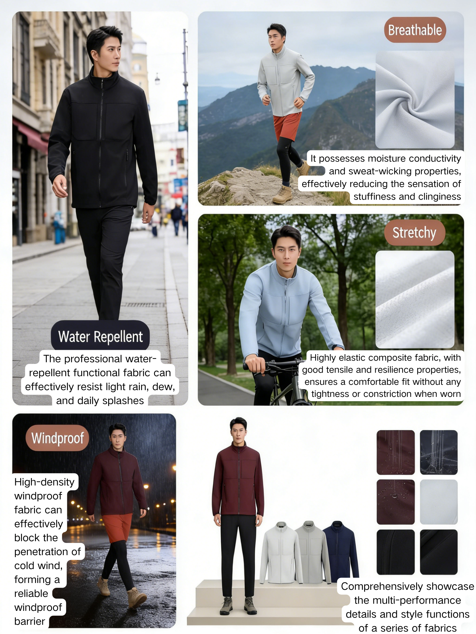 Waterproof Windproof Winter Pullover Top