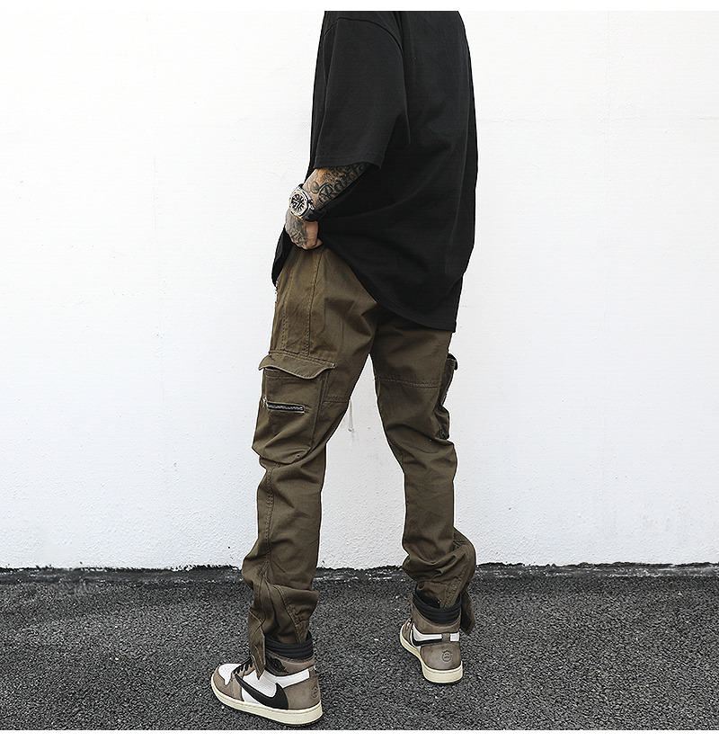 OEM Latest Trousers for Men Men Street Wear Stock Drop Shipping Tactical Pants Men Cargo