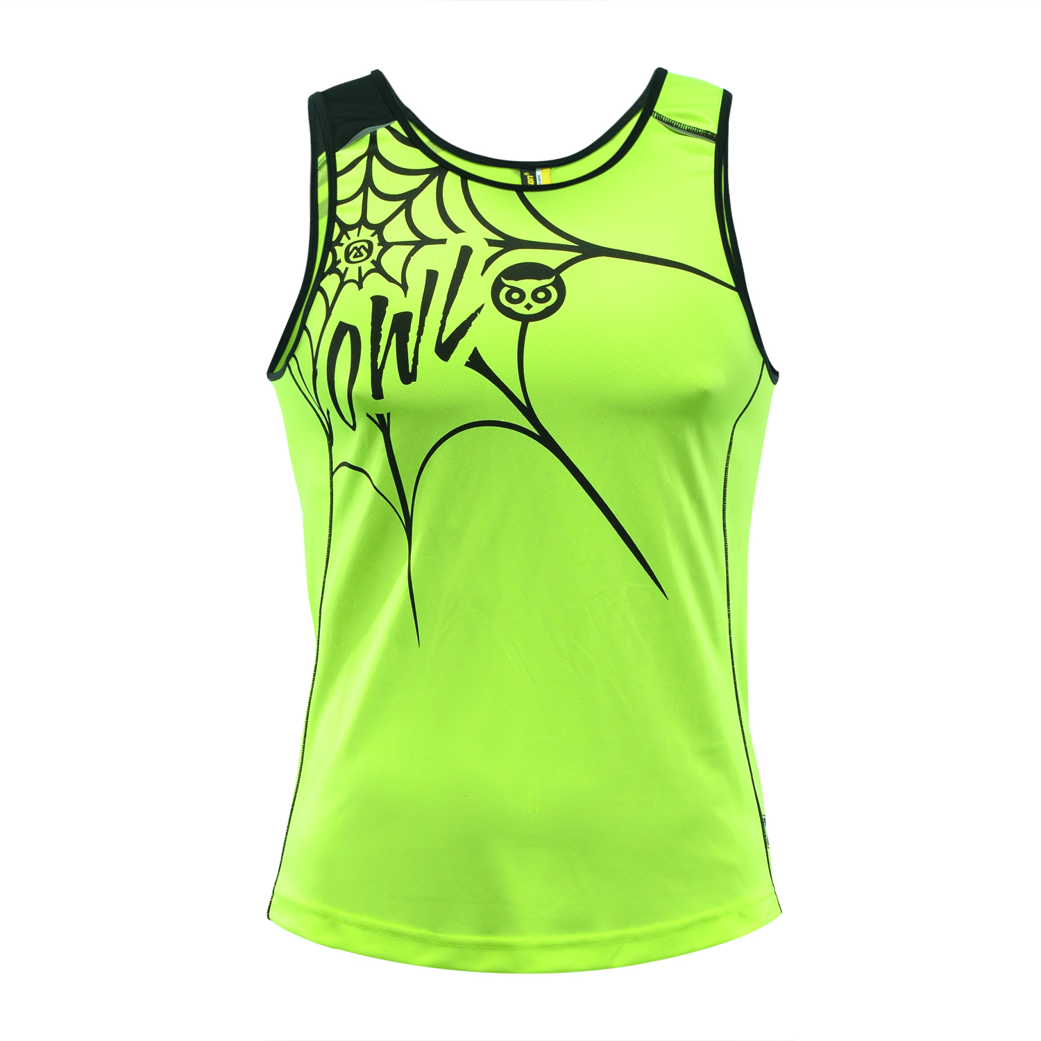 Monton Sublimation Night Run Marathon Running Vest Custom Mens Running Clothing tank Tops Singlet