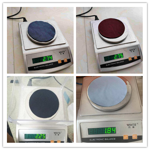 Gram weight testing