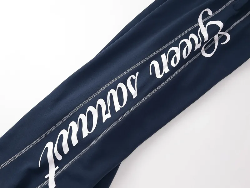 Custom Screen Printing Obvious Sewing Cotton Sweatpants