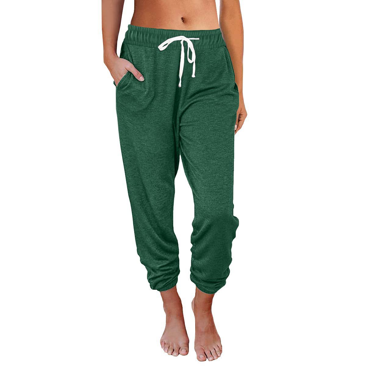 Women's High Waist Joggers Sweatpants Casual Loose Jogger Pants with Pockets